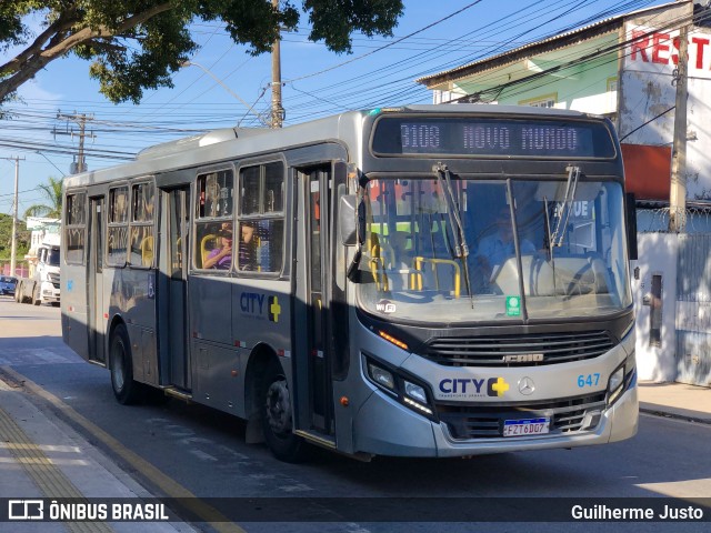 City Transporte Urbano Intermodal - Votorantim 647 na cidade de Sorocaba, São Paulo, Brasil, por Guilherme Justo. Número da foto: #12843604.