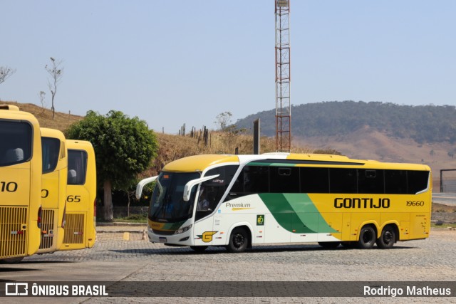 Empresa Gontijo de Transportes 19660 na cidade de João Monlevade, Minas Gerais, Brasil, por Rodrigo Matheus. Número da foto: #12844545.