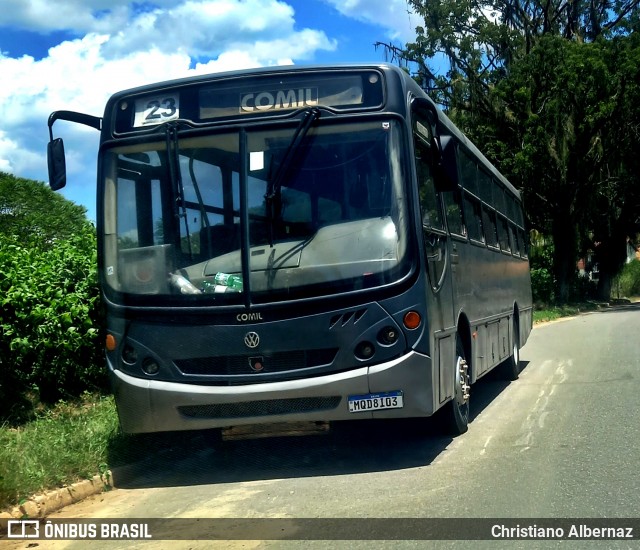Ônibus Particulares 8803 na cidade de Rio Bonito, Rio de Janeiro, Brasil, por Christiano Albernaz. Número da foto: #12843333.