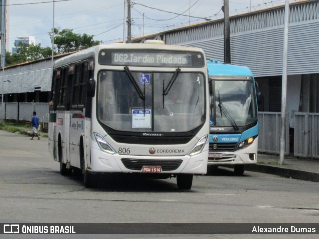 Borborema Imperial Transportes 806 na cidade de Recife, Pernambuco, Brasil, por Alexandre Dumas. Número da foto: #12843049.