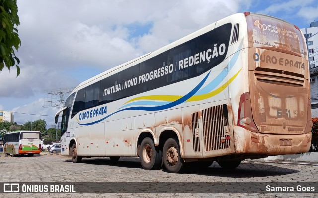 Viação Ouro e Prata 651 na cidade de Belém, Pará, Brasil, por Samara Goes. Número da foto: #12843097.