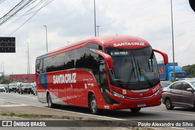 Viação Santa Cruz 39125 na cidade de São Paulo, São Paulo, Brasil, por Paulo Alexandre da Silva. Número da foto: #12843754.