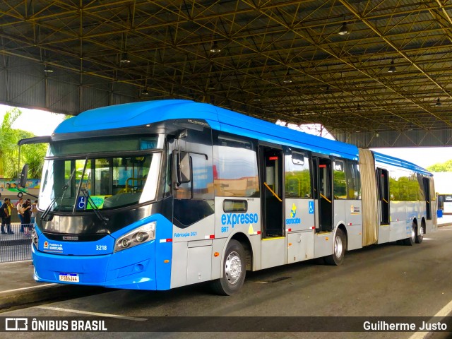 BRT Sorocaba Concessionária de Serviços Públicos SPE S/A 3218 na cidade de Sorocaba, São Paulo, Brasil, por Guilherme Justo. Número da foto: #12843573.