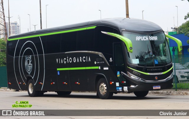 Viação Garcia 82179 na cidade de São Paulo, São Paulo, Brasil, por Clovis Junior. Número da foto: #12843328.
