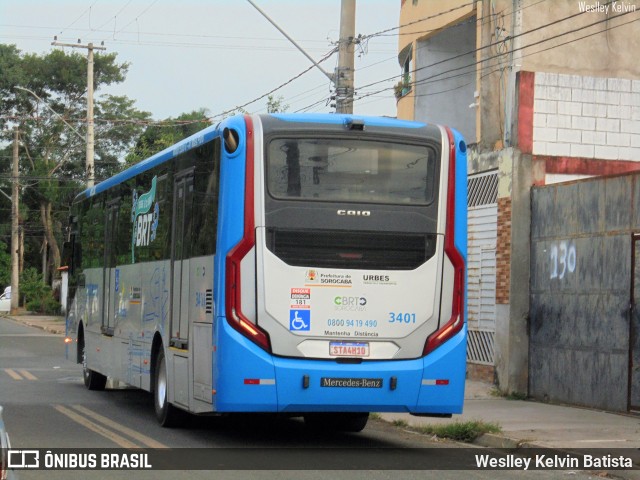 BRT Sorocaba Concessionária de Serviços Públicos SPE S/A 3401 na cidade de Sorocaba, São Paulo, Brasil, por Weslley Kelvin Batista. Número da foto: #12844204.