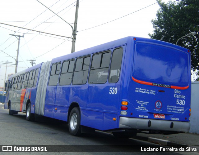 Viação São Camilo 530 na cidade de Santo André, São Paulo, Brasil, por Luciano Ferreira da Silva. Número da foto: #12843098.