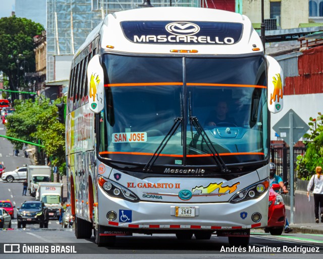 Transportes Jacó EL GARABITO II na cidade de Catedral, San José, San José, Costa Rica, por Andrés Martínez Rodríguez. Número da foto: #12842520.