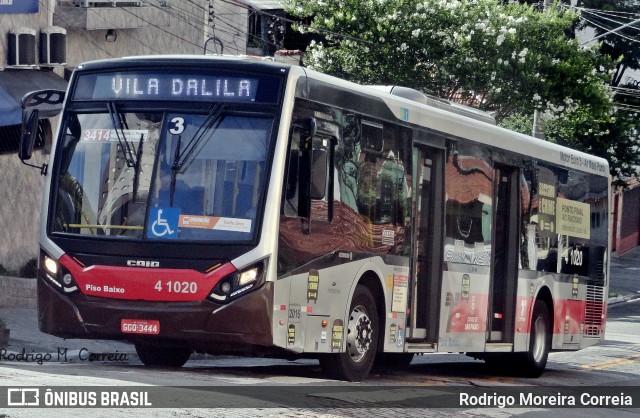 Himalaia Transportes > Ambiental Transportes Urbanos 4 1020 na cidade de São Paulo, São Paulo, Brasil, por Rodrigo Moreira Correia. Número da foto: #12842545.