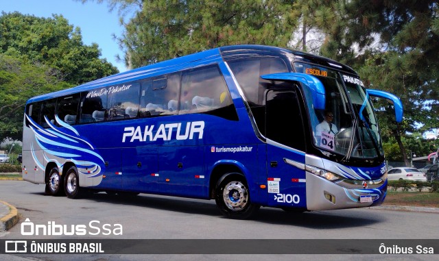 Pakatur 2100 na cidade de Salvador, Bahia, Brasil, por Ônibus Ssa. Número da foto: #12843261.