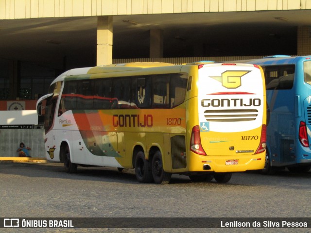 Empresa Gontijo de Transportes 18170 na cidade de Caruaru, Pernambuco, Brasil, por Lenilson da Silva Pessoa. Número da foto: #12844580.