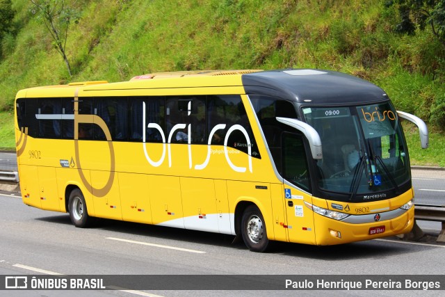 Brisa Ônibus 9802 na cidade de Piraí, Rio de Janeiro, Brasil, por Paulo Henrique Pereira Borges. Número da foto: #12843329.