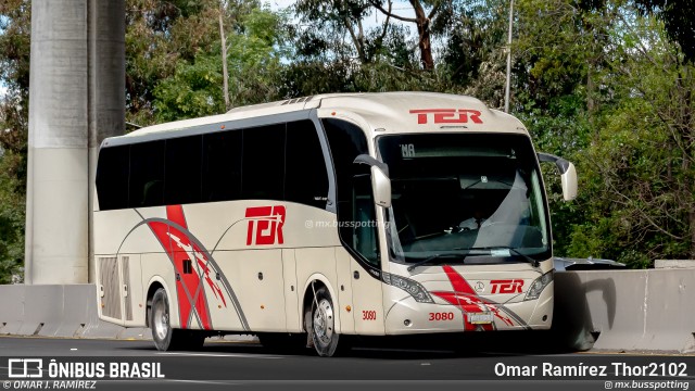 TER - Transportes Estrella Roja de Cuautla 3080 na cidade de Tlalpan, Ciudad de México, México, por Omar Ramírez Thor2102. Número da foto: #12842582.