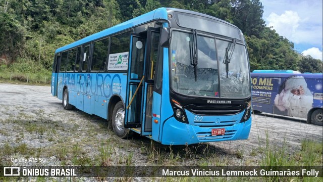 FAOL - Friburgo Auto Ônibus 522 na cidade de Nova Friburgo, Rio de Janeiro, Brasil, por Marcus Vinicius Lemmeck Guimarães Folly. Número da foto: #12843803.