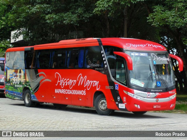 Empresa de Ônibus Pássaro Marron 5830 na cidade de São José dos Campos, São Paulo, Brasil, por Robson Prado. Número da foto: #12843337.