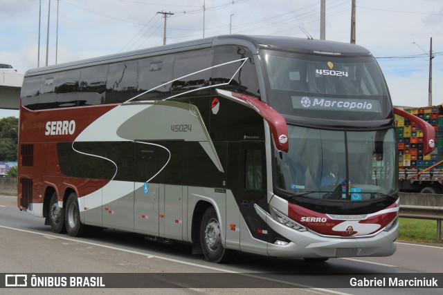 Viação Serro 45024 na cidade de Curitiba, Paraná, Brasil, por Gabriel Marciniuk. Número da foto: #12844074.