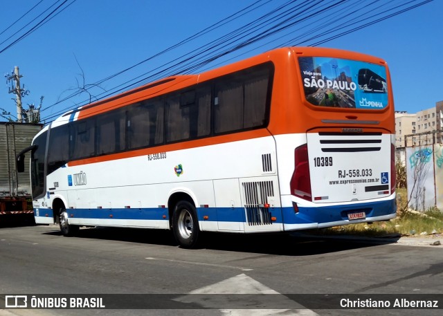 Expresso União 10389 na cidade de São Gonçalo, Rio de Janeiro, Brasil, por Christiano Albernaz. Número da foto: #12843368.