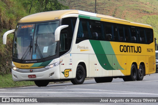 Empresa Gontijo de Transportes 19275 na cidade de Piraí, Rio de Janeiro, Brasil, por José Augusto de Souza Oliveira. Número da foto: #12845769.