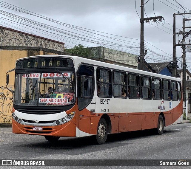 Belém Rio Transportes BD-197 na cidade de Belém, Pará, Brasil, por Samara Goes. Número da foto: #12845907.