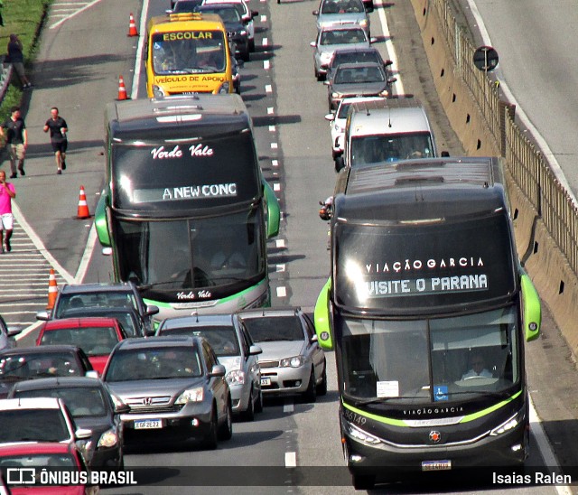 Viação Garcia 86149 na cidade de Aparecida, São Paulo, Brasil, por Isaias Ralen. Número da foto: #12846296.