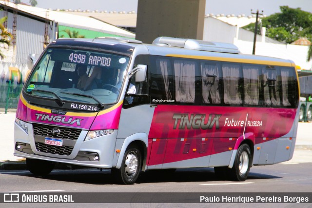 Transportadora Tinguá RJ 156.214 na cidade de Rio de Janeiro, Rio de Janeiro, Brasil, por Paulo Henrique Pereira Borges. Número da foto: #12845353.