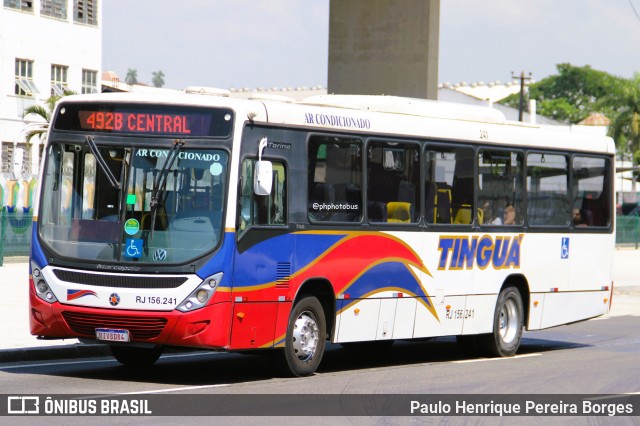 Transportadora Tinguá RJ 156.241 na cidade de Rio de Janeiro, Rio de Janeiro, Brasil, por Paulo Henrique Pereira Borges. Número da foto: #12845359.