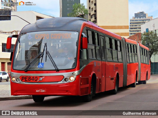 SPE VIA MOBILIDADE S/A PE840 na cidade de Curitiba, Paraná, Brasil, por Guilherme Estevan. Número da foto: #12844886.