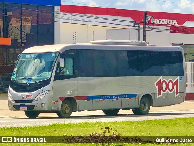 Auto Viação 1001 324 na cidade de Sorocaba, São Paulo, Brasil, por Guilherme Justo. Número da foto: #12845592.