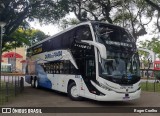 Viação Ouro e Prata 1061 na cidade de Curitiba, Paraná, Brasil, por Roger Coelho. Número da foto: #12846156.