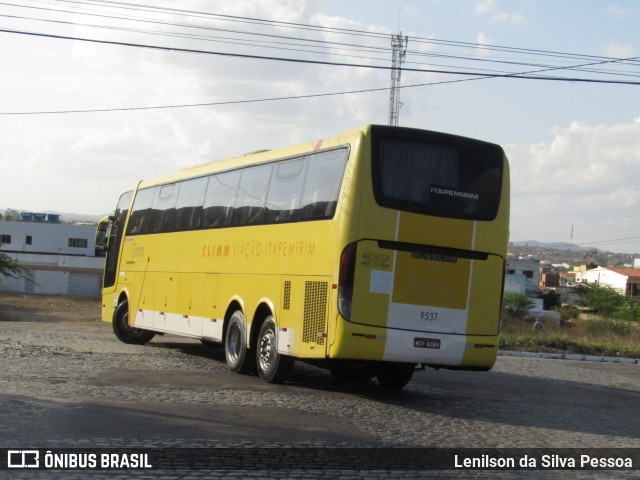 Viação Itapemirim 9537 na cidade de Caruaru, Pernambuco, Brasil, por Lenilson da Silva Pessoa. Número da foto: #12847771.