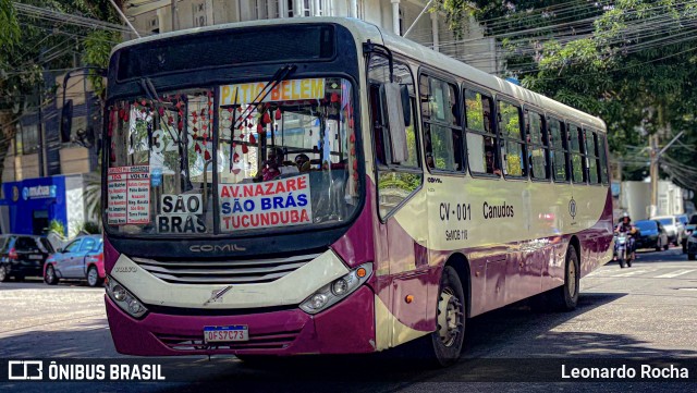 Viação Santa Rosa CV-001 na cidade de Belém, Pará, Brasil, por Leonardo Rocha. Número da foto: #12846965.