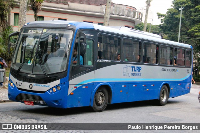 Turb Petrópolis > Turp -Transporte Urbano de Petrópolis 6107 na cidade de Petrópolis, Rio de Janeiro, Brasil, por Paulo Henrique Pereira Borges. Número da foto: #12846749.
