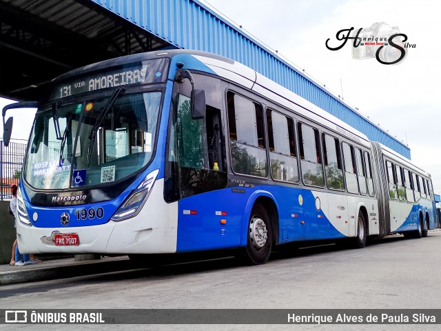 VB Transportes e Turismo 1990 na cidade de Campinas, São Paulo, Brasil, por Henrique Alves de Paula Silva. Número da foto: #12847477.