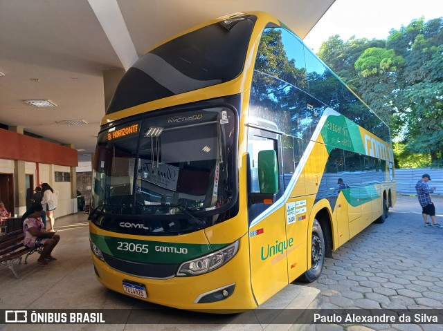 Empresa Gontijo de Transportes 23065 na cidade de São Gabriel da Palha, Espírito Santo, Brasil, por Paulo Alexandre da Silva. Número da foto: #12846844.