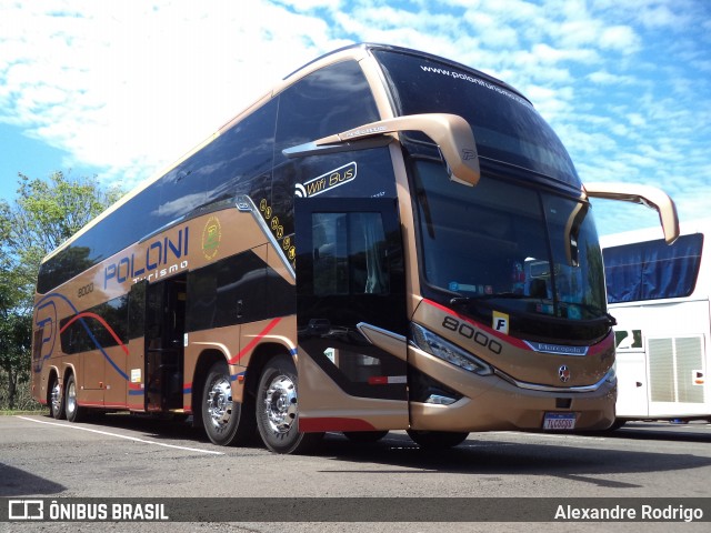 Poloni Turismo 8000 na cidade de Foz do Iguaçu, Paraná, Brasil, por Alexandre Rodrigo. Número da foto: #12846521.