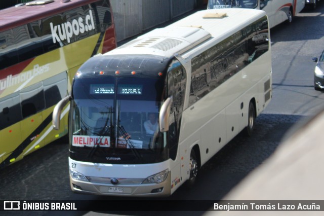 Ruta Bus 78 27 na cidade de Estación Central, Santiago, Metropolitana de Santiago, Chile, por Benjamín Tomás Lazo Acuña. Número da foto: #12847843.