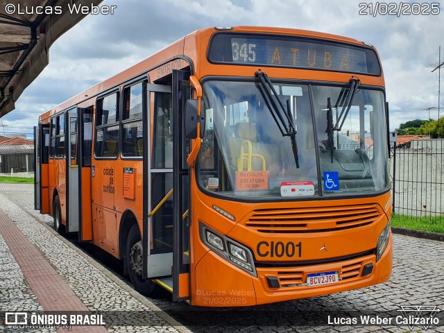 Auto Viação Santo Antônio CI001 na cidade de Curitiba, Paraná, Brasil, por Lucas Weber Calizario. Número da foto: #12846419.