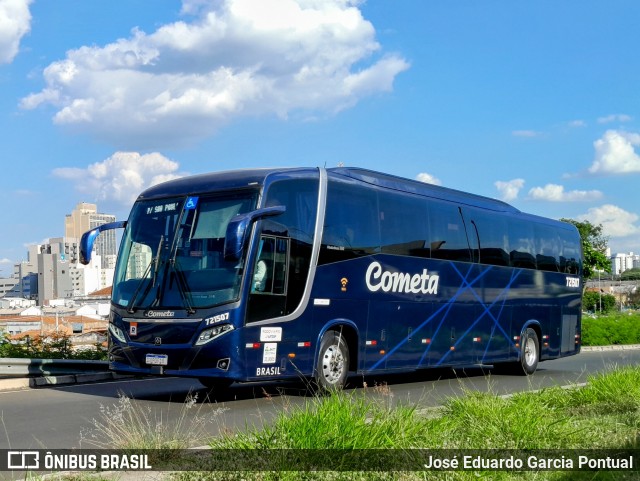 Viação Cometa 721507 na cidade de Hortolândia, São Paulo, Brasil, por José Eduardo Garcia Pontual. Número da foto: #12846789.