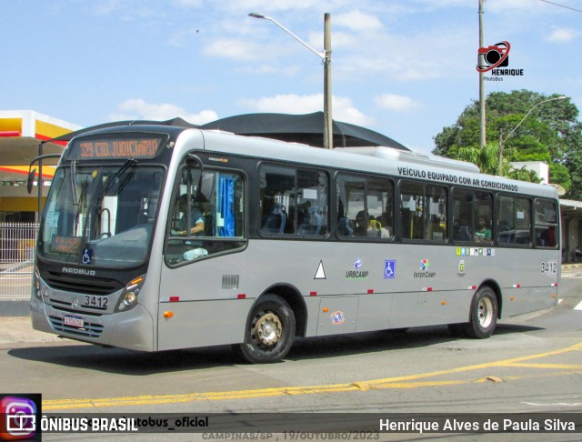 VB Transportes e Turismo 3412 na cidade de Campinas, São Paulo, Brasil, por Henrique Alves de Paula Silva. Número da foto: #12847561.