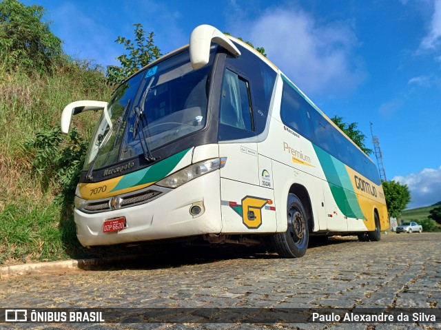 Empresa Gontijo de Transportes 7070 na cidade de João Monlevade, Minas Gerais, Brasil, por Paulo Alexandre da Silva. Número da foto: #12846842.