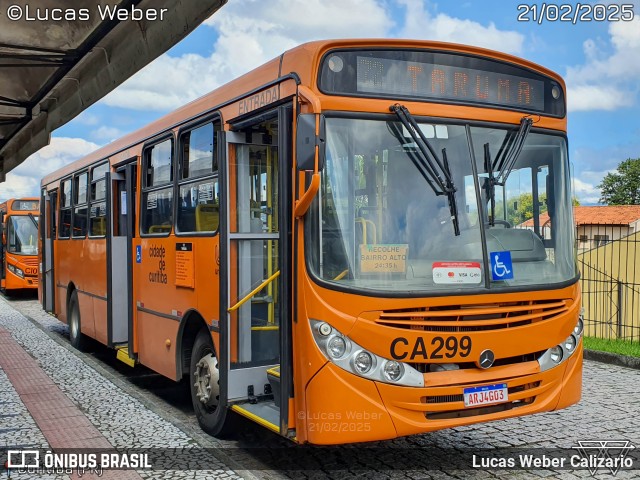 Auto Viação Santo Antônio CA299 na cidade de Curitiba, Paraná, Brasil, por Lucas Weber Calizario. Número da foto: #12846415.