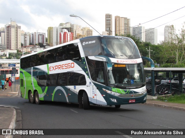 Expresso Transporte e Turismo Ltda. 3040 na cidade de Ribeirão Preto, São Paulo, Brasil, por Paulo Alexandre da Silva. Número da foto: #12847137.