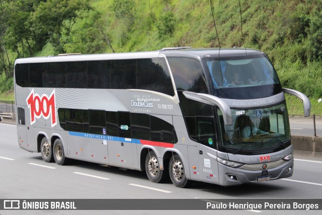 Auto Viação 1001 RJ 108.1131 na cidade de Piraí, Rio de Janeiro, Brasil, por Paulo Henrique Pereira Borges. Número da foto: #12787836.