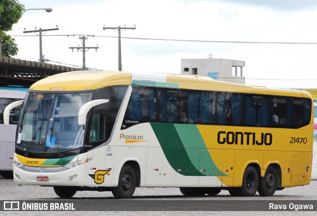 Empresa Gontijo de Transportes 21470 na cidade de Vitória da Conquista, Bahia, Brasil, por Rava Ogawa. Número da foto: #12786424.