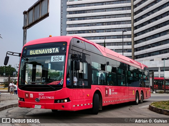CCASA - Conexión Centro-Aeropuerto 5034 na cidade de Cuauhtémoc, Ciudad de México, México, por Adrian O. Galvan. Número da foto: #12786408.