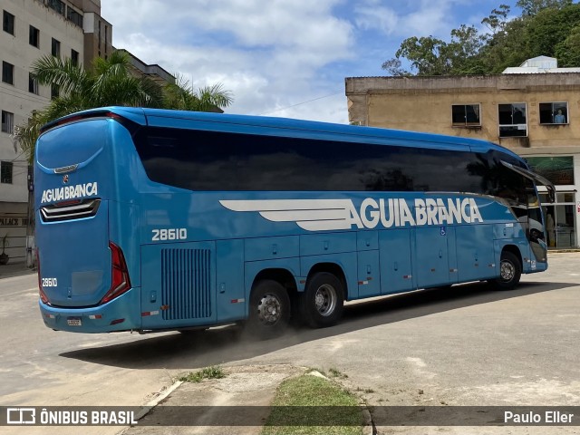 Viação Águia Branca 28610 na cidade de Manhumirim, Minas Gerais, Brasil, por Paulo Eller. Número da foto: #12787038.