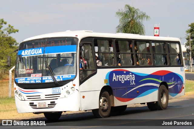 Aregueña S.A. - Línea 111 803 na cidade de Luque, Central, Paraguai, por José Paredes. Número da foto: #12788455.