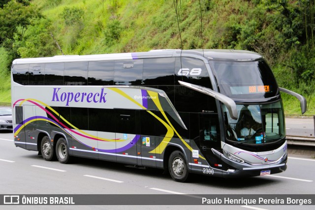 Kopereck Turismo 2300 na cidade de Piraí, Rio de Janeiro, Brasil, por Paulo Henrique Pereira Borges. Número da foto: #12787871.