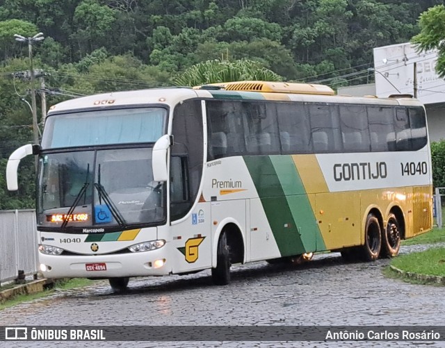 Empresa Gontijo de Transportes 14040 na cidade de Juiz de Fora, Minas Gerais, Brasil, por Antônio Carlos Rosário. Número da foto: #12786298.
