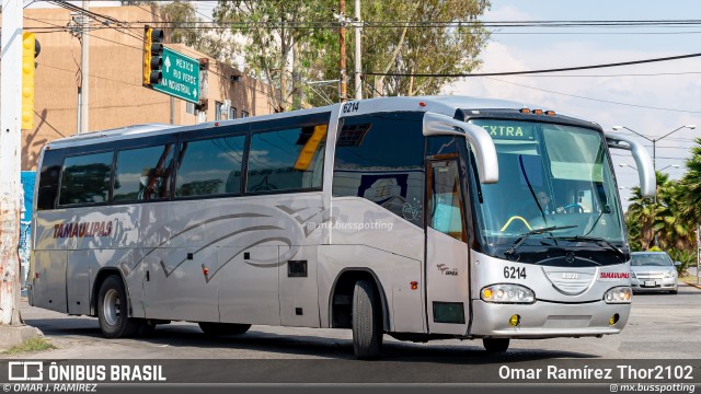 Transportes Tamaulipas 6214 na cidade de San Luis Potosí, San Luis Potosí, México, por Omar Ramírez Thor2102. Número da foto: #12788515.