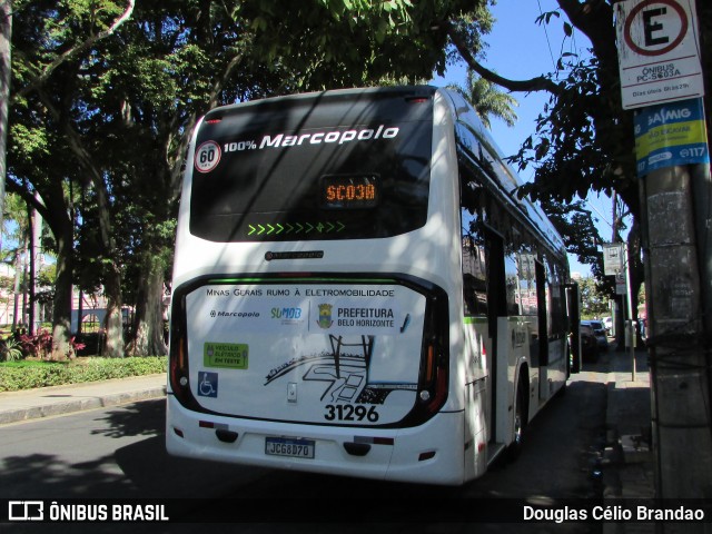 Viação Globo 31296 na cidade de Belo Horizonte, Minas Gerais, Brasil, por Douglas Célio Brandao. Número da foto: #12786818.